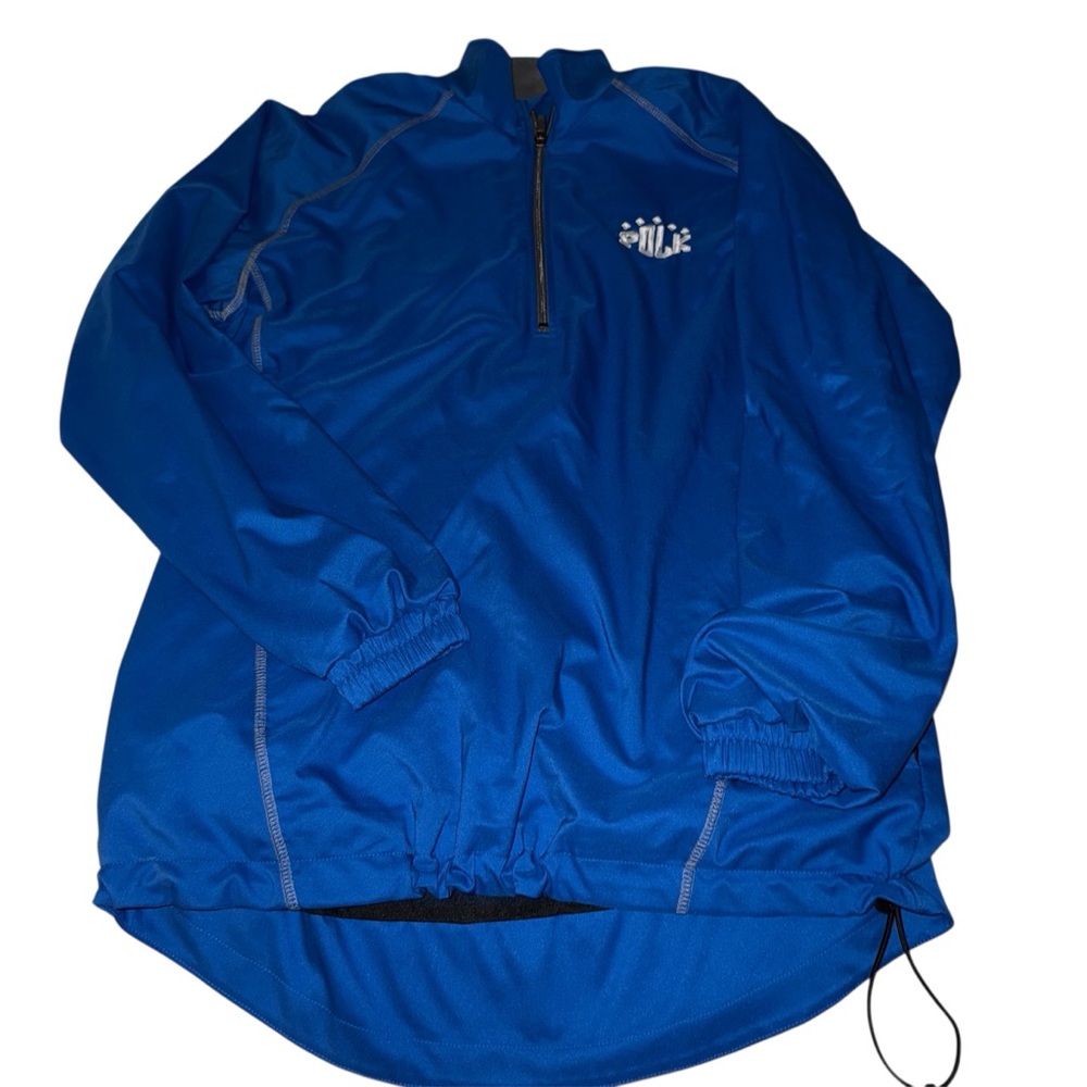 Mizuno Pullover Windbreaker Jacket Mens Small Warmup Jacket Polk Wolverines